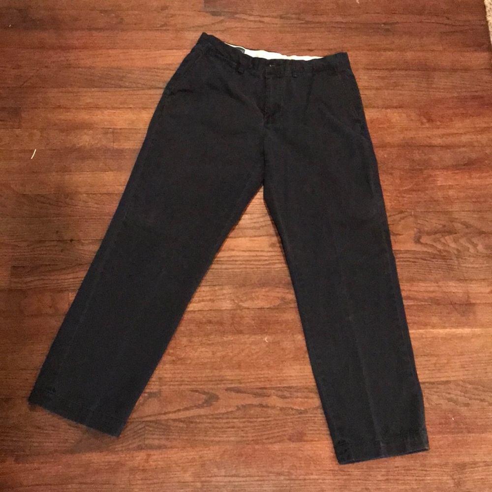 Navy polo chinos